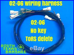 02-06 Yamaha Banshee Wiring Harness NO KEY NO TORS Please read description