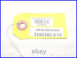 04 05 Suzuki GSXR 750 Main Wiring Harness Wire Loom Electrical 36610-29G30