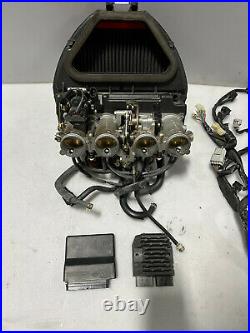 04-06 Yamaha YZF R1 ECU Wiring Harness Rectifier Throttle Bodies Air Box OEM