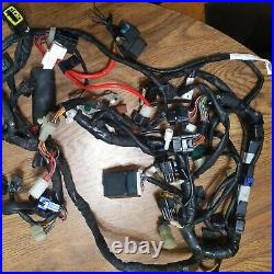 06 07 08 YAMAHA R1 MAIN ENGINE WIRING HARNESS, relays plus a lot more