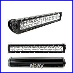 120W 20 LED Light Bar with Lower Bumper Bracket, Wirings For 17-up Ford F250 F350