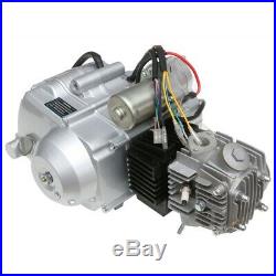 125cc Semi Auto Engine Motor With Reverse + Exhaust + Wiring Harness for ATV QUAD