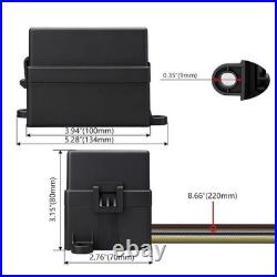 12V Relay Fuse Box Organized Wiring Harness Pre-wired Color-coded Wiring