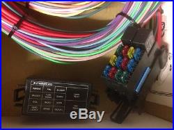 12 Circuit EZ Wiring Harness Chevy Mopar Ford Street Hot Rod Universal Wires