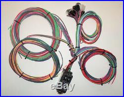 12 Circuit EZ mini FUSE Wiring Harness CHEVY FORD Hotrods UNIVERSAL X-long Wires