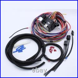 12 Circuit Fuses Wiring Harness Set 12V Universal