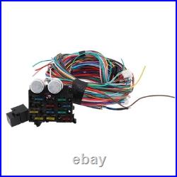 12 Circuit Wiring Harness Kit Heat Resistant Universal Automotive Fuse Wire