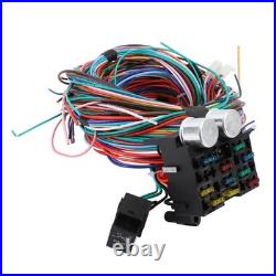 12 Circuit Wiring Harness Kit Heat Resistant Universal Automotive Fuse Wire