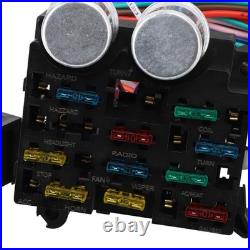 12 Circuit Wiring Harness Kit Heat Resistant Universal Automotive Fuse Wire