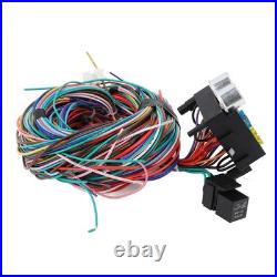 12 Circuit Wiring Harness Kit Heat Resistant Universal Automotive Fuse Wire
