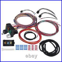 12 Circuit Wiring Harness Universal Wire Harness Automotive Fuses Wiring Harn 12 Circuit Wiring Harness Universal Wire Harness Automotive Fuses Wiring Harn