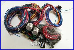 12 Circuit Wiring Harness Wire Kit Street Rod Hot Rod Universal Chevy Ford