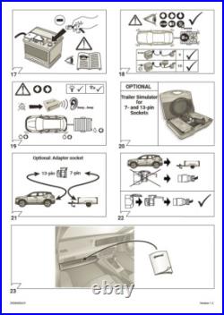 13 Pin Towbar Wiring Kit for Volvo XC40 2018on Vehicle Specific Electrics Kit
