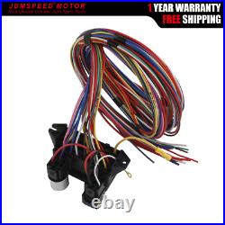 14 Pcs/Set Fuse Wires Car 12 Circuit Wiring Harness Kits Street Rods