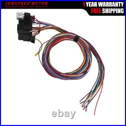 14 Pcs/Set Fuse Wires Car 12 Circuit Wiring Harness Kits Street Rods
