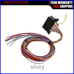 14 Pcs/Set Fuse Wires Car 12 Circuit Wiring Harness Kits Street Rods