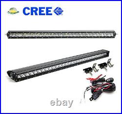 150W 30 CREE LED Light Bar with Lower Bumper Bracket, Wire For 2011-16 F250 F350