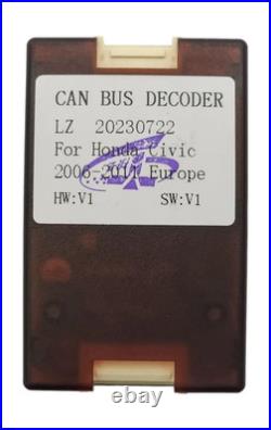 16 Wiring HARNESS CANBUS BOX for Honda Civic 2006-2011 Hatchback High Trim Level