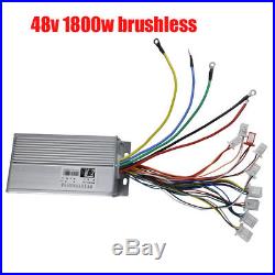 1800W 48V Brushless Motor Controller Throttle Pedal Wire Harness Electric gokart