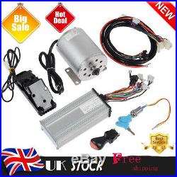 1800W 48V Brushless Motor Controller Throttle Pedal Wire Harness Reverse Switch
