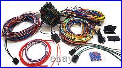 1935 1940 Ford Car Pickup Truck 21 Circuit Wiring Harness Wire Kit NEW Deluxe
