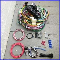 1937-1946 Chevy Under Dash 12V Conversion Wiring Harness 22 Circuit Upgrade Kit
