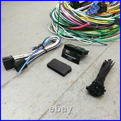 1955-1957 Chevy Bel Air 24 Circuit 15 Fuse Complete Dash Wiring Harness Kit GM