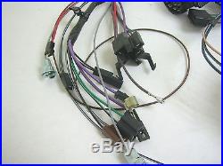 1964 Chevy Impala SS Under Dash Wiring Harness with Fusebox MT AT withAC