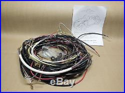 1971-72 VW Super Bug (1302) ALL Wiring Works MAIN Wire Harness Kit -USA MADE