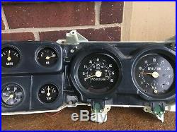 1973 1987 Chevy 100 MPH Tach Tachometer Truck Gauge Cluster C10 Air Ride RARE