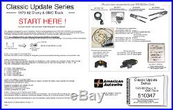1973-82 Chevy GMC Truck Classic Update Wiring Harness American Autowire 510347