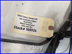 2002 Chevy Camaro SS Engine Motor Transmission Wire Wiring Harness OEM 2002 Chevy Camaro SS Engine Motor Transmission Wire Wiring Harness OEM