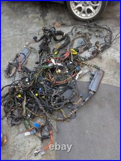 2007 Bmw E65 7 Series 730d Complete Wiring Harness Inside Front To End