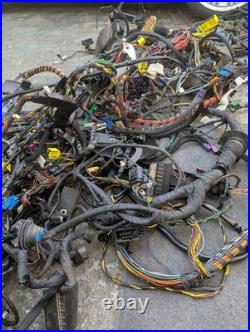 2007 Bmw E65 7 Series 730d Complete Wiring Harness Inside Front To End