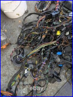 2007 Bmw E65 7 Series 730d Complete Wiring Harness Inside Front To End