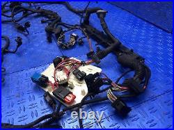 2011-2015 Bmw 740i 3.0l N54 Engine Wire Wiring Harness 7582671 Oem 2012 2013