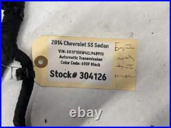 2014 Chevy SS Sedan Engine Motor Transmission Wire Wiring Harness OEM