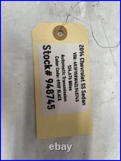 2014 Chevy SS Sedan Starter Alternator Power Cable Wire Wiring Harness OEM