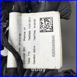 2015-2022 Mercedes C-class Rear Door Wire Wiring Harness A2055400842