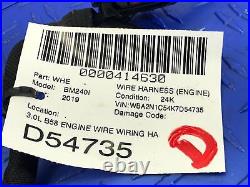2017-2021 Bmw M240i 3.0l B58 Engine Wire Wiring Harness 863165607 Oem 2018 2019