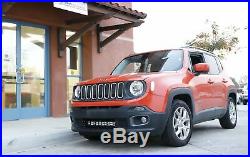 20 120W LED Light Bar with Behind Grille Mounts, Wiring For 2015-up Jeep Renegade