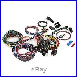 21 Circuit Universal Wire Harness 21 Fuse 12v Street Hot Rat Muscle Rod Wiring