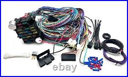 21 Circuit Wiring Harness GM Chevy Mopar Ford Hot Street Rods T Bucket Wire Kit