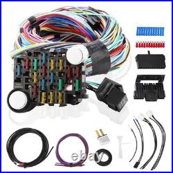 21 Circuit Wiring Harness Kit, Universal Extra Long Wire Harness Compatible w 21 Circuit Wiring Harness Kit, Universal Extra Long Wire Harness Compatible w