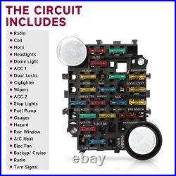 21 Circuit Wiring Harness Kit, Universal Extra Long Wire Harness Compatible w 21 Circuit Wiring Harness Kit, Universal Extra Long Wire Harness Compatible w