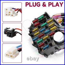 21 Circuit Wiring Harness Kit, Universal Extra Long Wire Harness Compatible w 21 Circuit Wiring Harness Kit, Universal Extra Long Wire Harness Compatible w