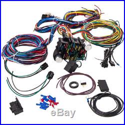 21 Circuit Wiring Harness Street Rod Hot Rod Universal Wire Kit CAC