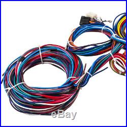 21 Circuit Wiring Harness Street Rod Hot Rod Universal Wire Kit CAC