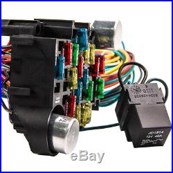 21 Circuit Wiring Harness for CHEVY Mopar FORD Hotrods UNIVERSAL Extra long Wire