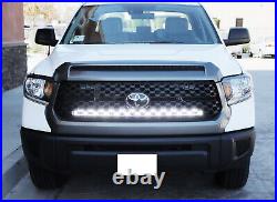 240W 40 LED Light Bar withBehind Grille Mounts & Wiring For 2014-up Toyota Tundra